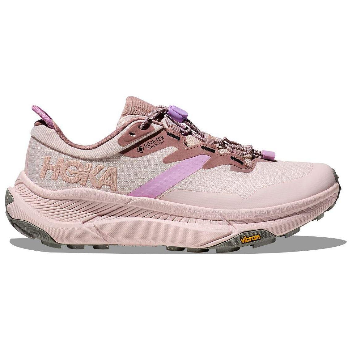 HOKA ONE ONE Transport Slip Resistant Abrasion Resistant Low top Running Shoes Women’s Pearl Powder