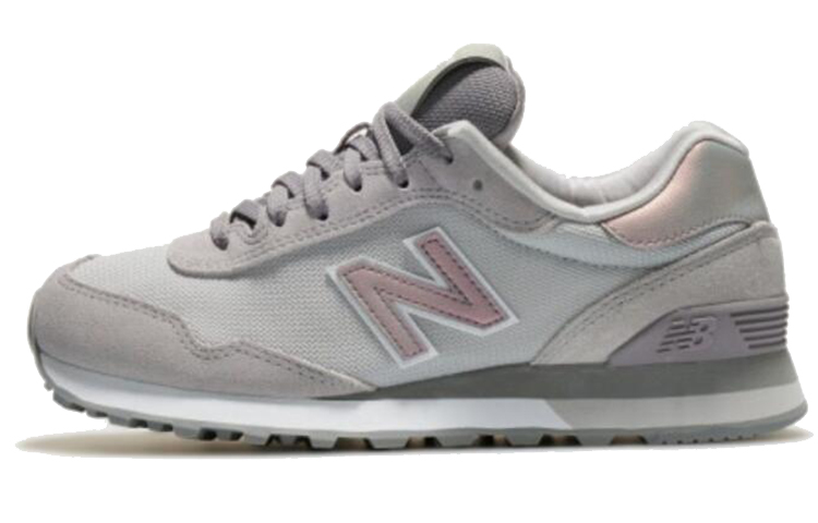 New Balance NB 515 Comfortable and Retro Breathable Low Top Casual City Commuter Running Shoes Women's Gray Pink