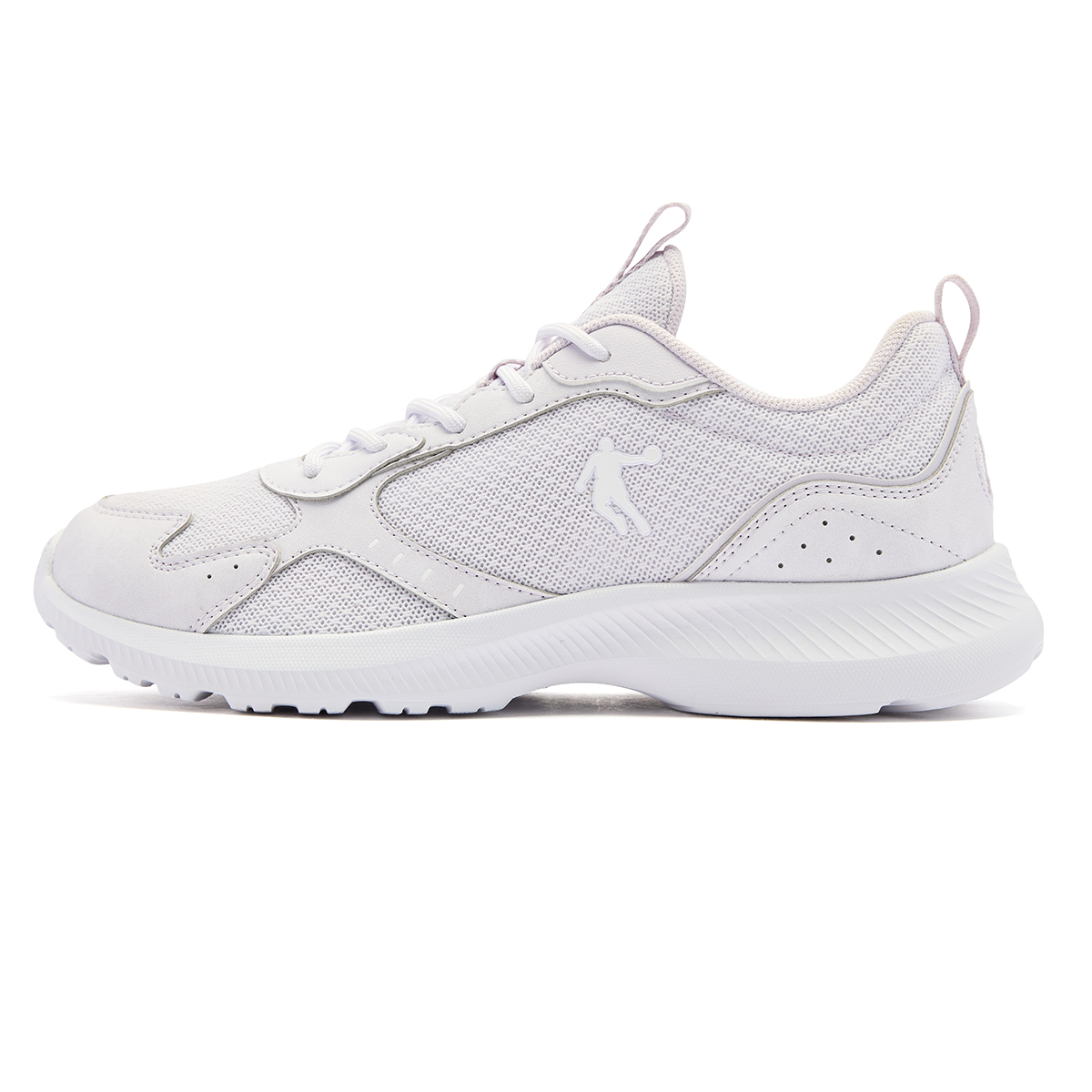 QIAODAN Slip Resistant Abrasion Resistant Low top Casual Running Shoes Women’s Stratus Gray