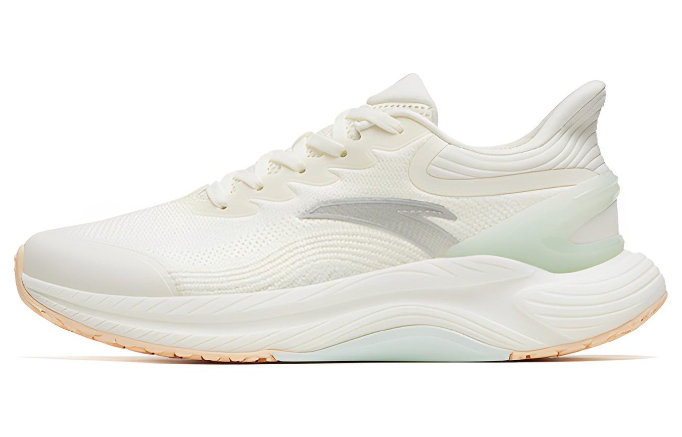 Anta Gen 3.0 Lite Cushioning Slip Resistant Abrasion Resistant Low top Running Shoes Women’s Ivory White