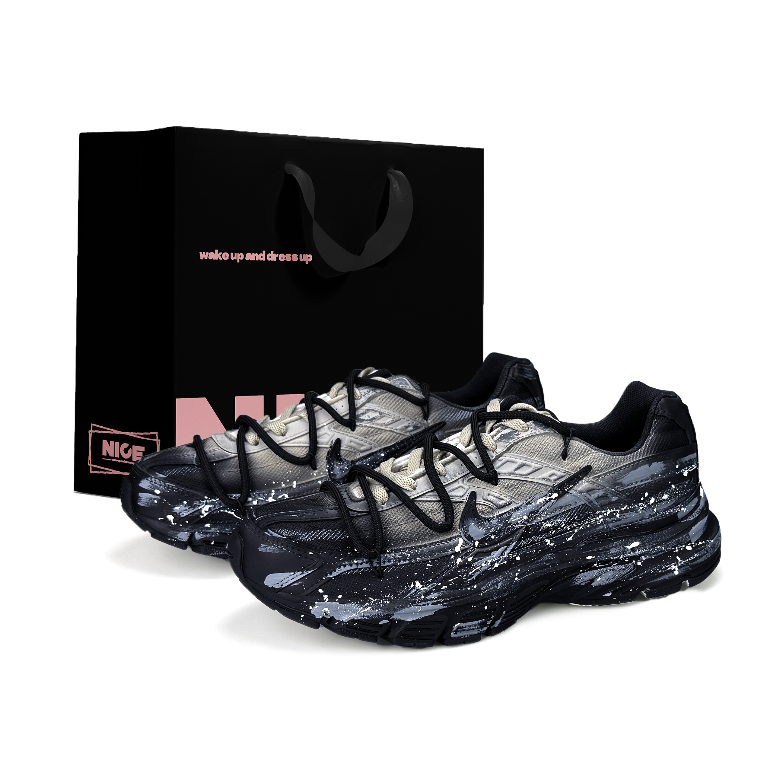 Nike Initiator Cushioning Abrasion Resistant Breathable Low top Casual Physical Fitness Test & Exam City Commuting