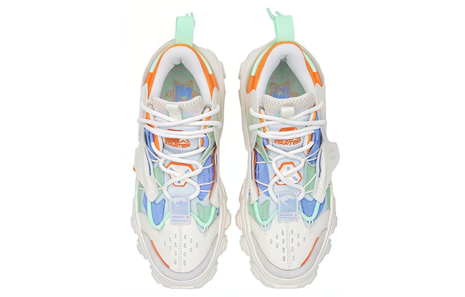 STARTER Abrasion Resistant, Breathable, Lightweight Low top Chunky Sneakers Women's Gray