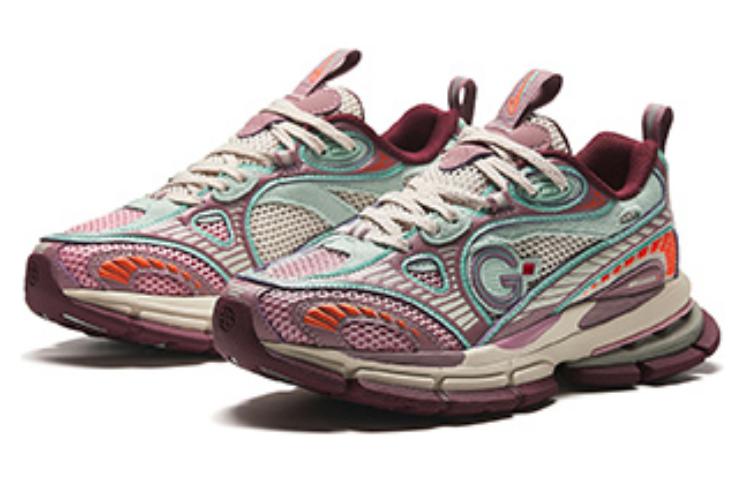 Anta Champion All Weather Series Slip Resistant Low top Running Shoes Women’s Lotus Purple