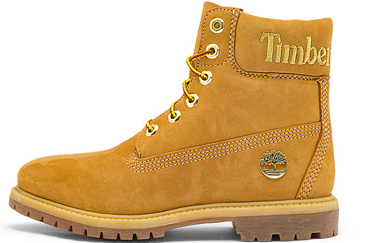 Женские ботинки Timberland (желтые)