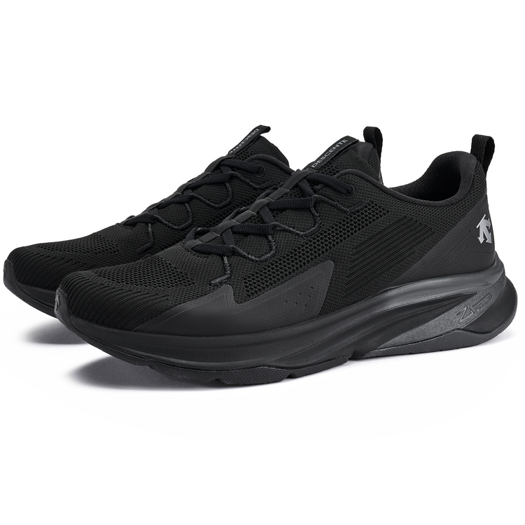 DESCENTE RUNNING Cushioning Rebound Breathable Cushioning Rebound Breathable Low top Sports Running Shoes Women’s Black