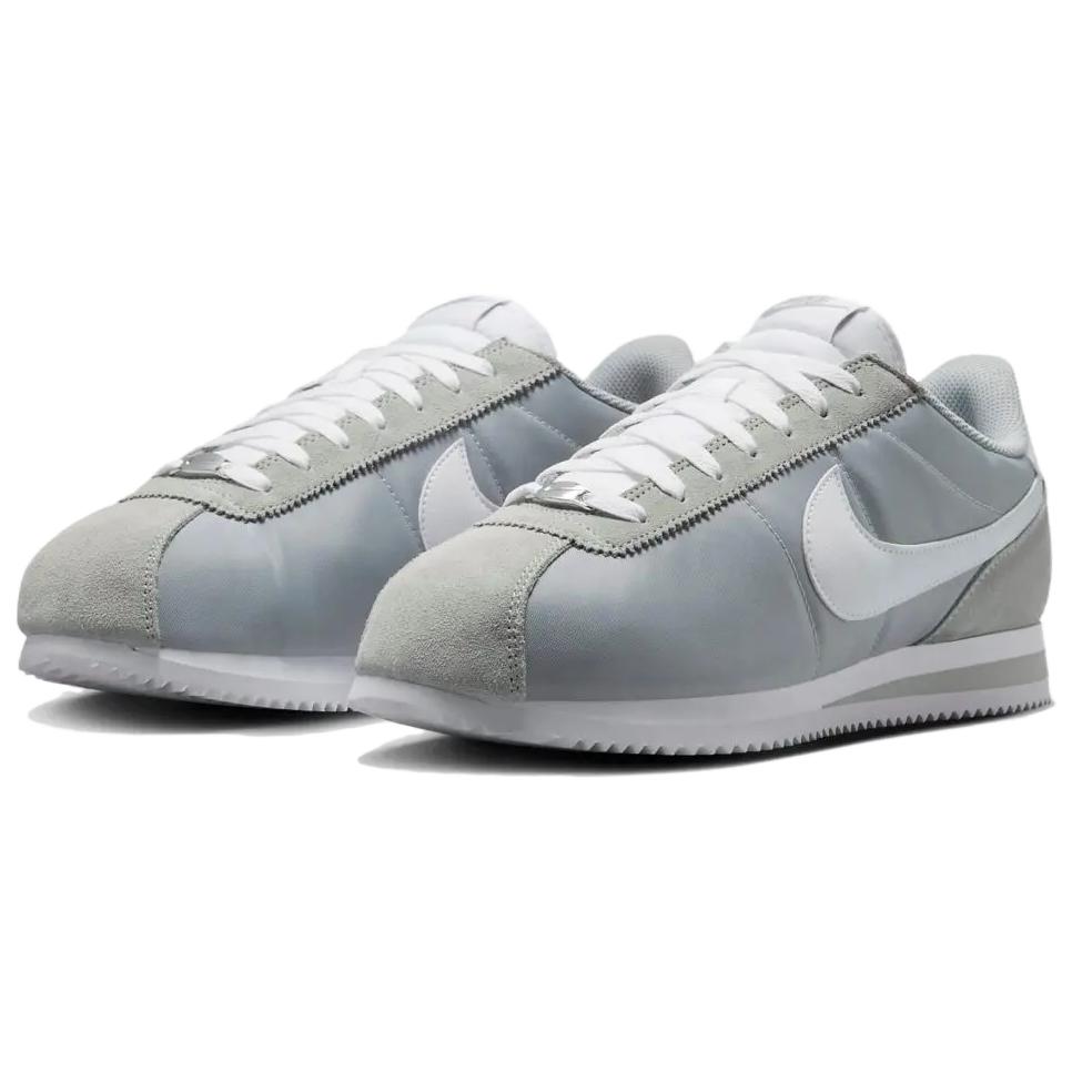 Nike Cortez Textile Flat Silver White