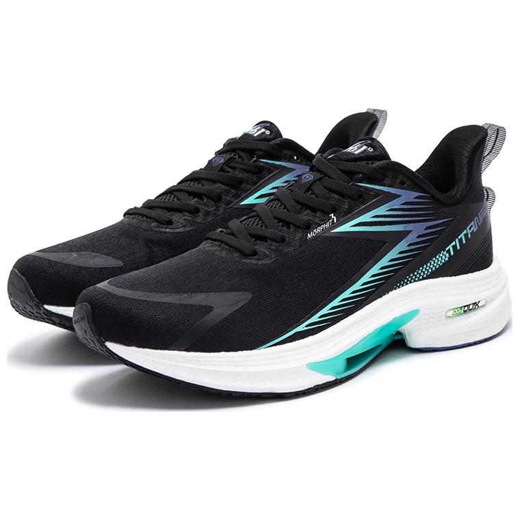 361° TITAN Ⅱ PRO Cushioning Abrasion Resistant Slip Resistant Low top Running Shoes Men’s Black Blue