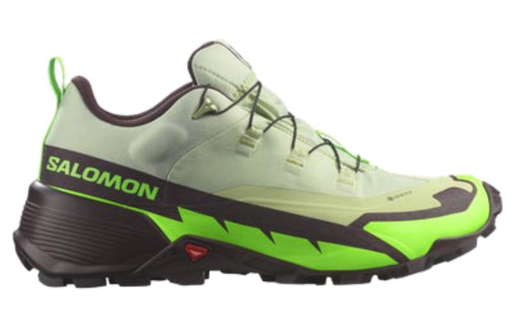 SALOMON CROSS HIKE 2 GORE TEX Abrasion Resistant Breathable Low top Outdoor Shoes Men’s Green