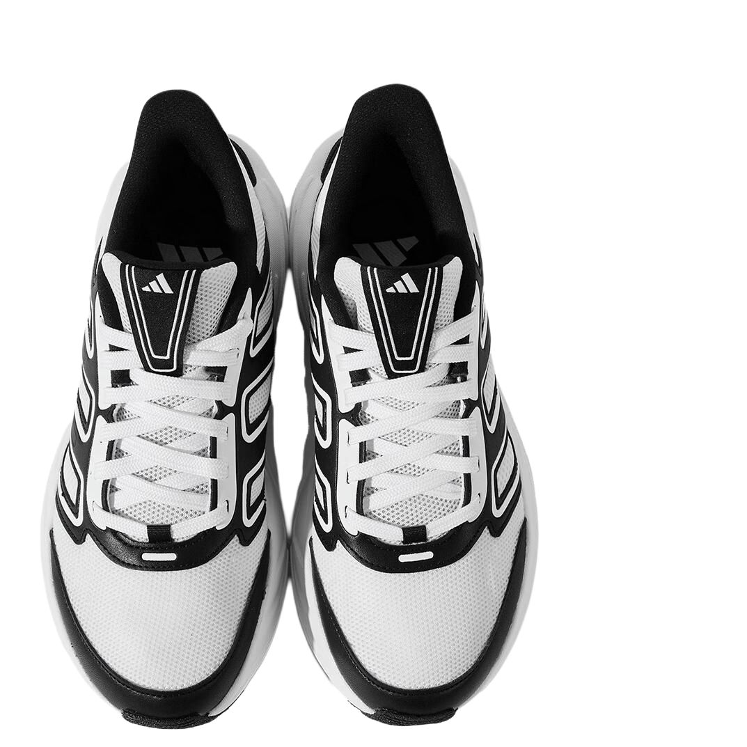 Adidas Slip Resistant Abrasion Resistant Low top Running Shoes Unisex Black White