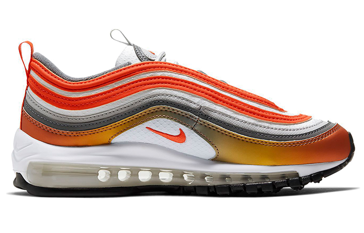 Женские кроссовки Nike Air Max 97 SE (бело-красные) — Белый / красный — фото 2