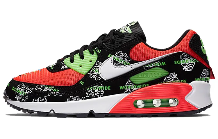 Nike Air Max 90 SE Worldwide - Black Katakana Logo Women's