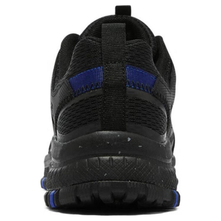 Skechers Hillcrest Cushioning Abrasion Resistant Cushioning, Wear Resistant Low top Running Shoes Men’s Black Blue
