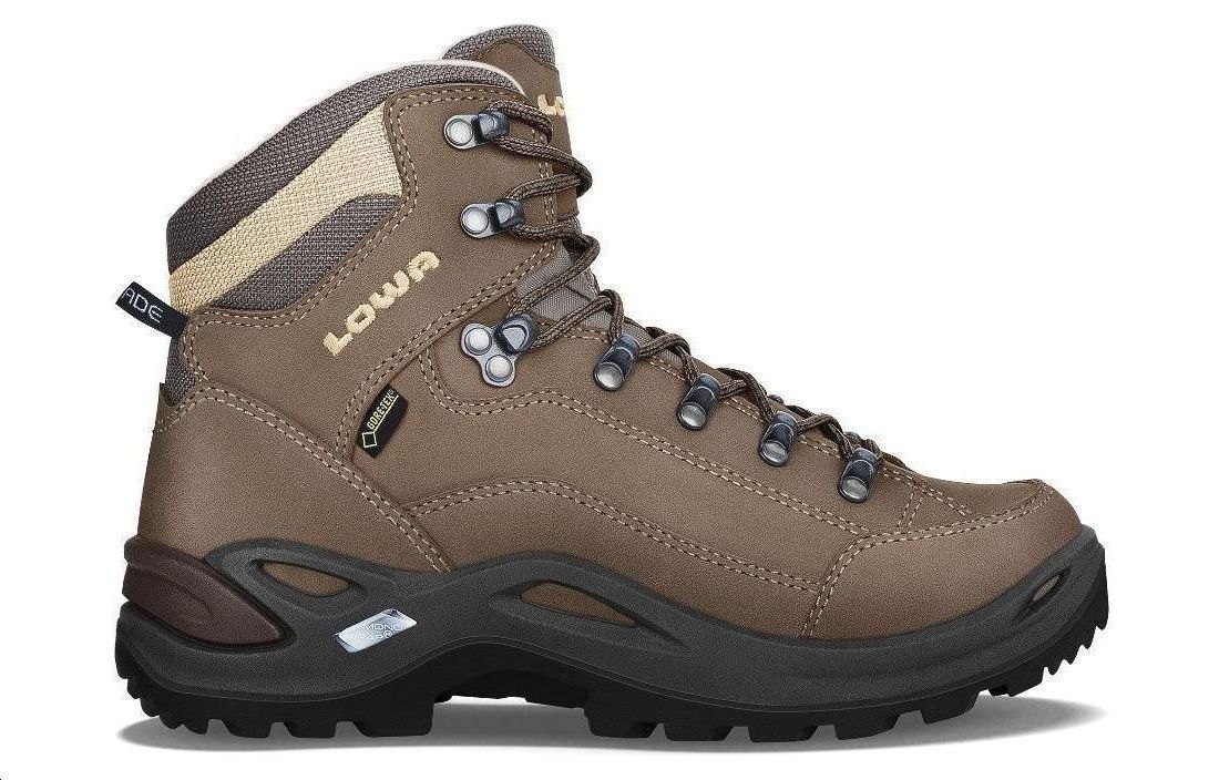 Lowa Renagade GTX The Wanderer Mid Ws Crew Outdoor Boots Women's Brown Black