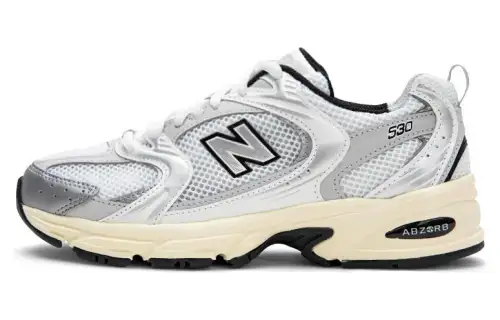 530 New Balance 'White Metallic Silver'