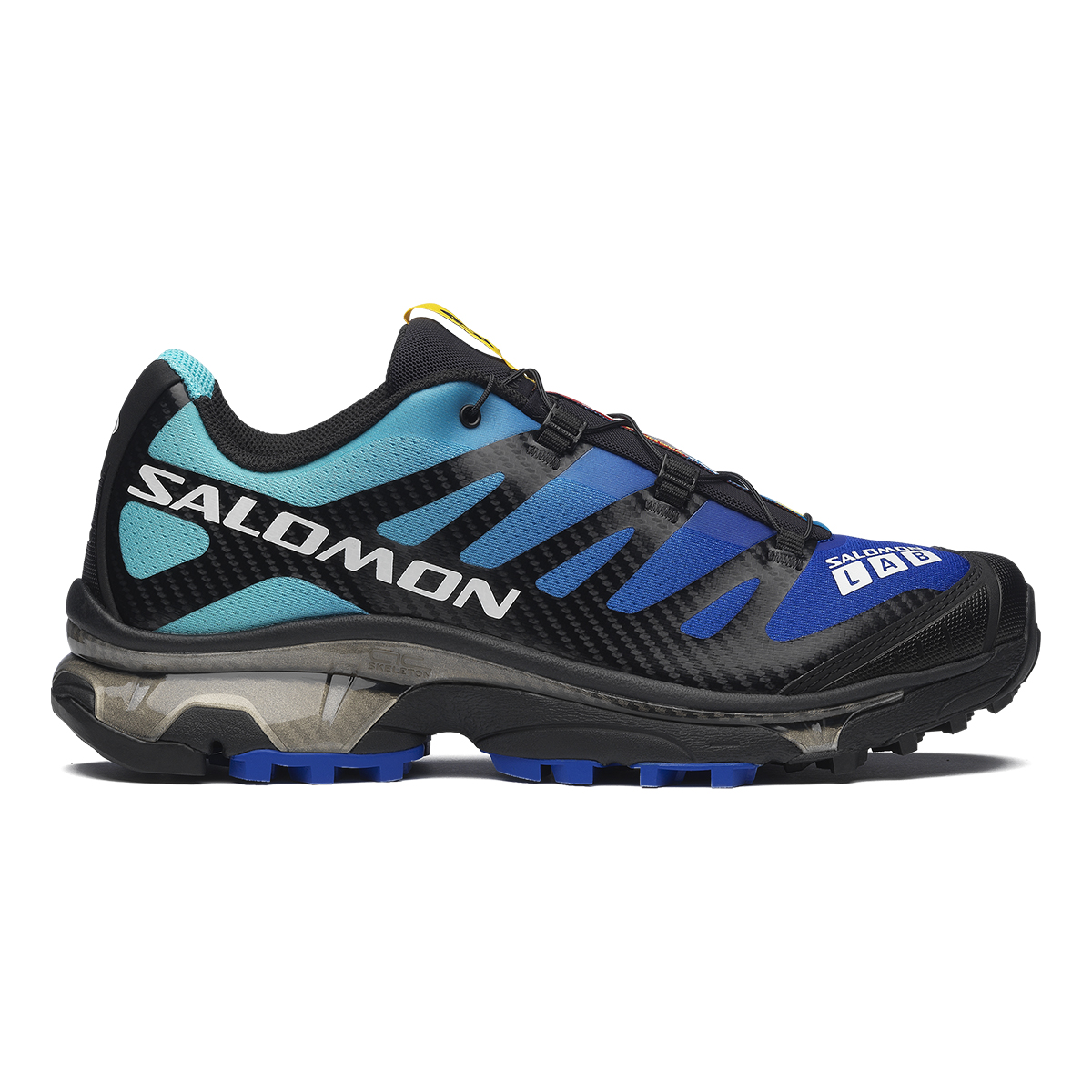 SALOMON XT 4 Abrasion Resistant Breathable Support Trail Running Shoes Unisex Black Blue