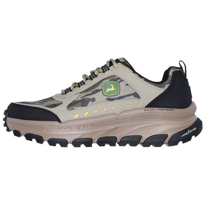John Deere x Skechers Relaxed Fit Low top Outdoor Shoes Men's Khaki