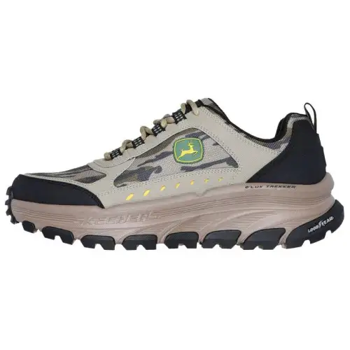 John Deere x Skechers Relaxed Fit Low top Outdoor Shoes Men's Khaki