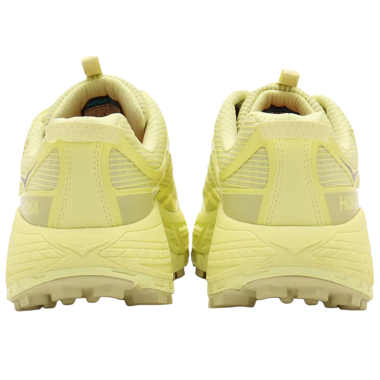 HOKA ONE ONE Mafate Three 2 Abrasion Resistant Low top Casual Running Shoes Unisex Yellow