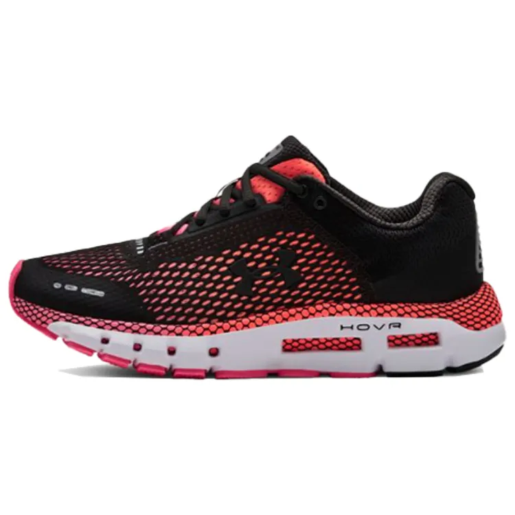 Under Armour Infinite 1 Fabric Cushioning Low top Casual Running Shoes Women's Black Red