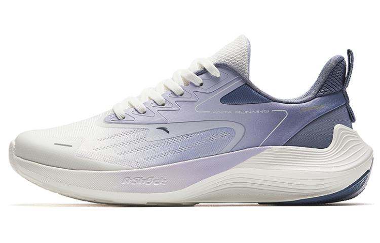 Anta New Stinger Casual Slip Resistant Abrasion Resistant Low top Running Shoes Women's Light Purple
