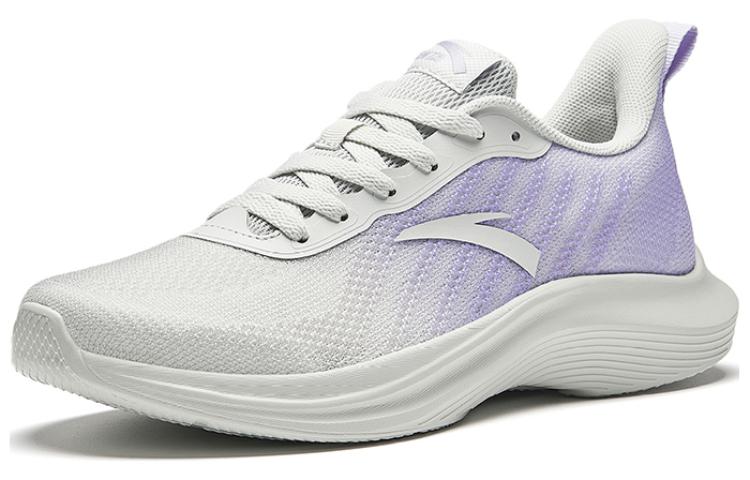 Anta Slip Resistant Abrasion Resistant Slip Resistant Abrasion Resistant Low top Running Shoes Women’s White Purple