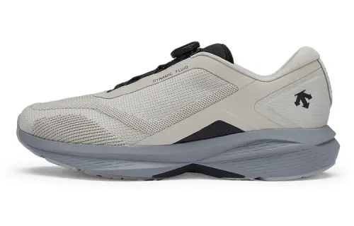 DESCENTE Cushioning Slip Resistant Breathable Low top Running Shoes Men's Gray