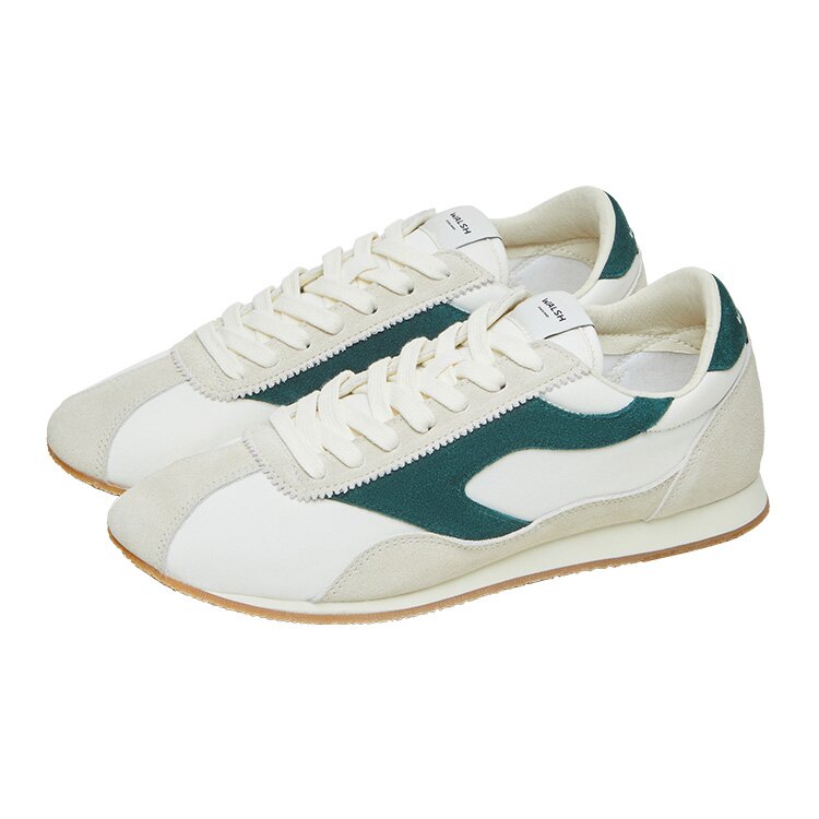 Norman Walsh Breathable And Lightweight Low top Running Shoes Unisex Beige Green