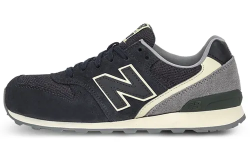 New Balance NB 996 Minimalist Style Textile, Leather Low top Marathon Running Shoes Women's Navy Blue