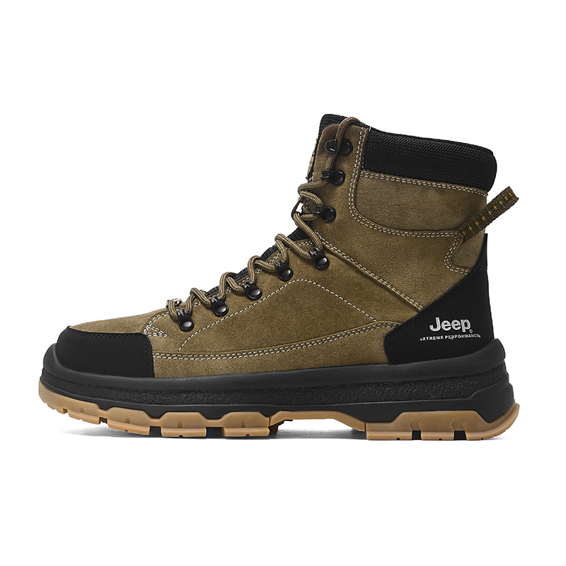 Jeep High top Outdoor Shoes Men’s Khaki