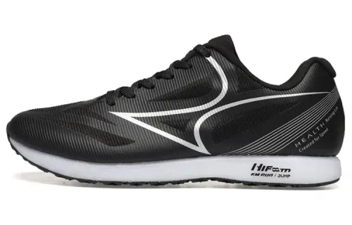 HEALTH 688S Cushioning Abrasion Resistant Breathable Coverage Low top Running Shoes Unisex Elegant Black