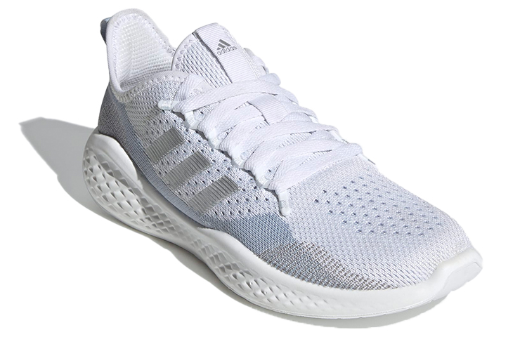 Женские кроссовки adidas Fluidflow 2.0 (бело-серые) — Белый / серый — фото 3