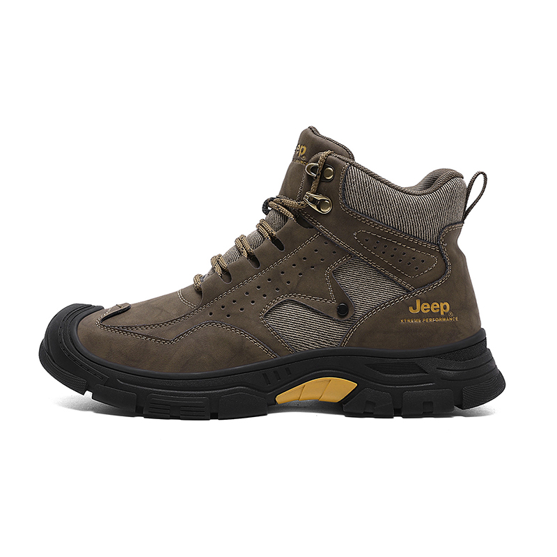 Jeep High top Outdoor Shoes Men’s Khaki