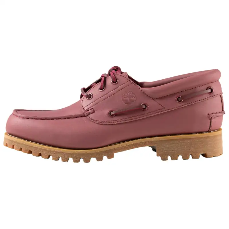 Highsnobiety x Timberland 3 Eye Boat Shoes Unisex Burgundy
