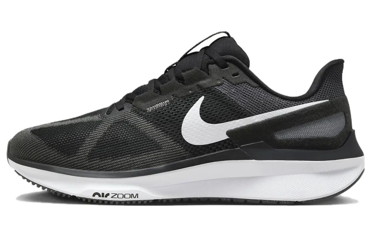 Nike Air Zoom Structure 25 Road Running Shoes 'Black Iron Grey'