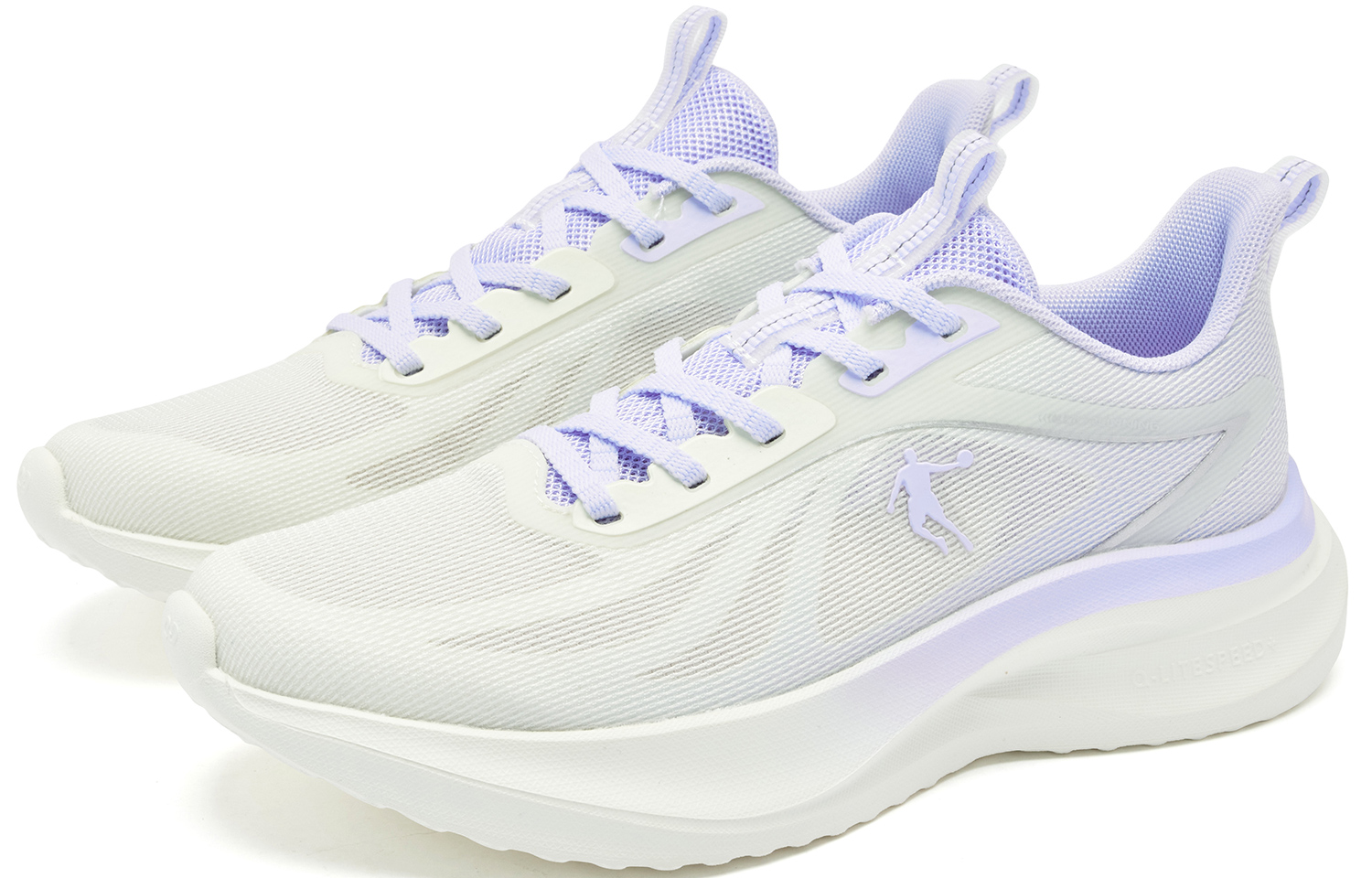 QIAODAN Breeze 3 Cushioning Slip Resistant Abrasion Resistant Cushioning Slip Resistant Abrasion Resistant Low top