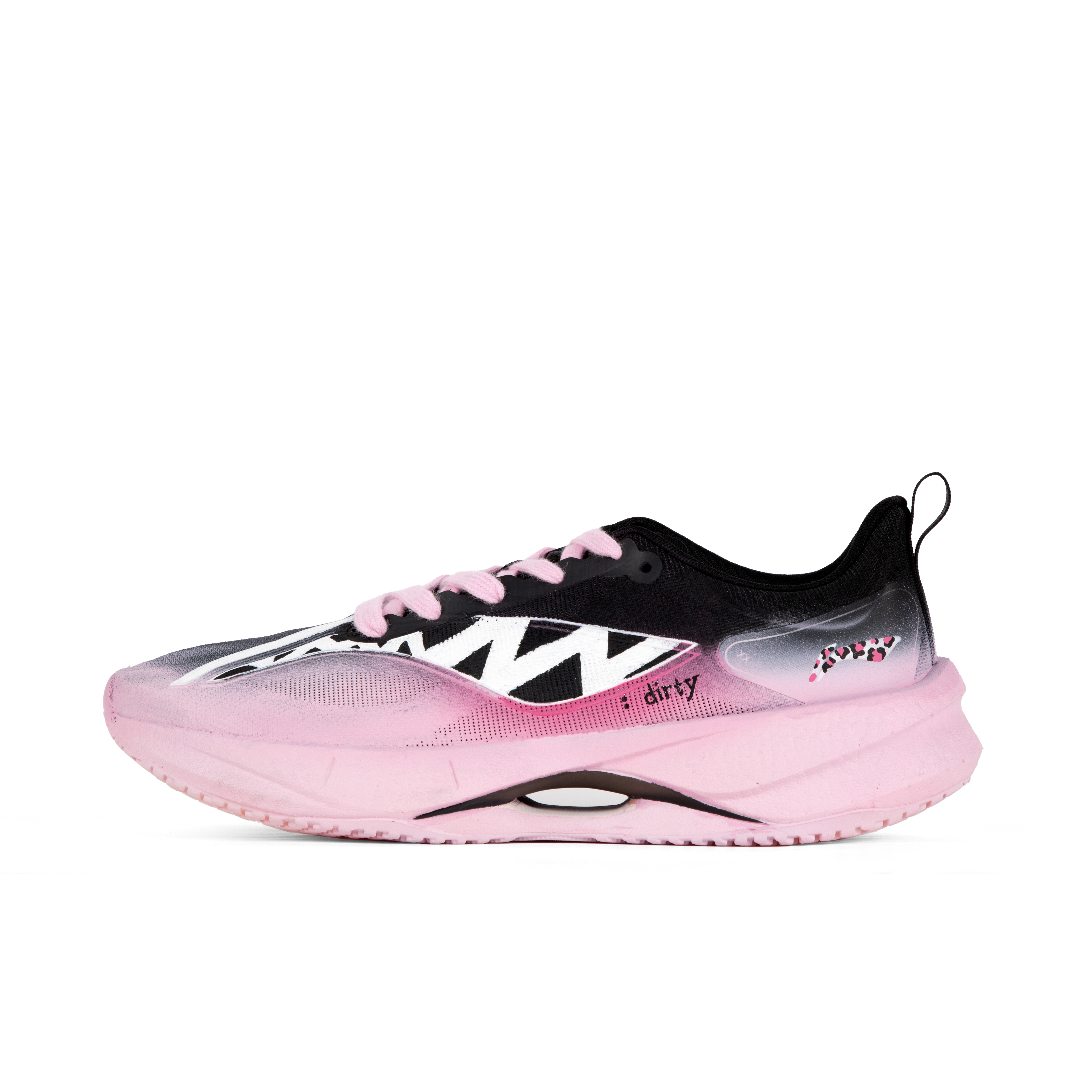 Li Ning Super Light 21 Cushioning, Wear Resistant Low top 䨻 Casual Running Shoes Unisex Black Pink