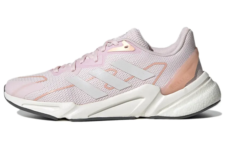 Adidas X9000l2 Fabric Abrasion Resistant Abrasion Resistant Low top Running Shoes Women's Pink