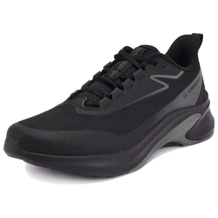 361° Peak Tooth Running Shoes Men’s Low Top Obsidian Black/Smoke Gray