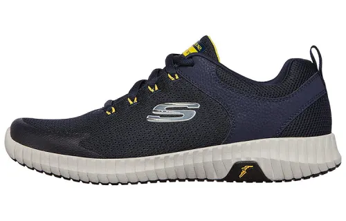 Skechers Elite Flex Running Shoes Men's Low Top Marine Blue