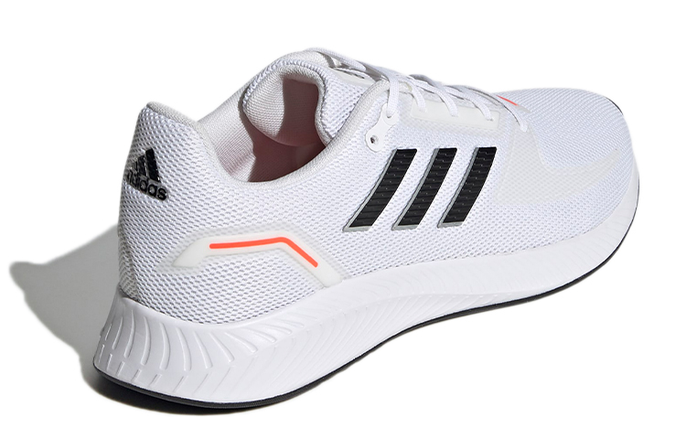 Мужские кроссовки adidas neo Runfalcon 2.0 (бело-черные) — Белыйчёрный — фото 4