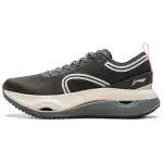 Li Ning Fabric Slip Resistant Abrasion Resistant Low top Running Shoes Women's Black