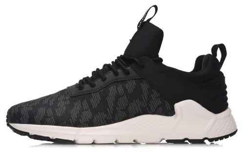Li Ning Running Shoes Unisex Low Top Black/Gray/White