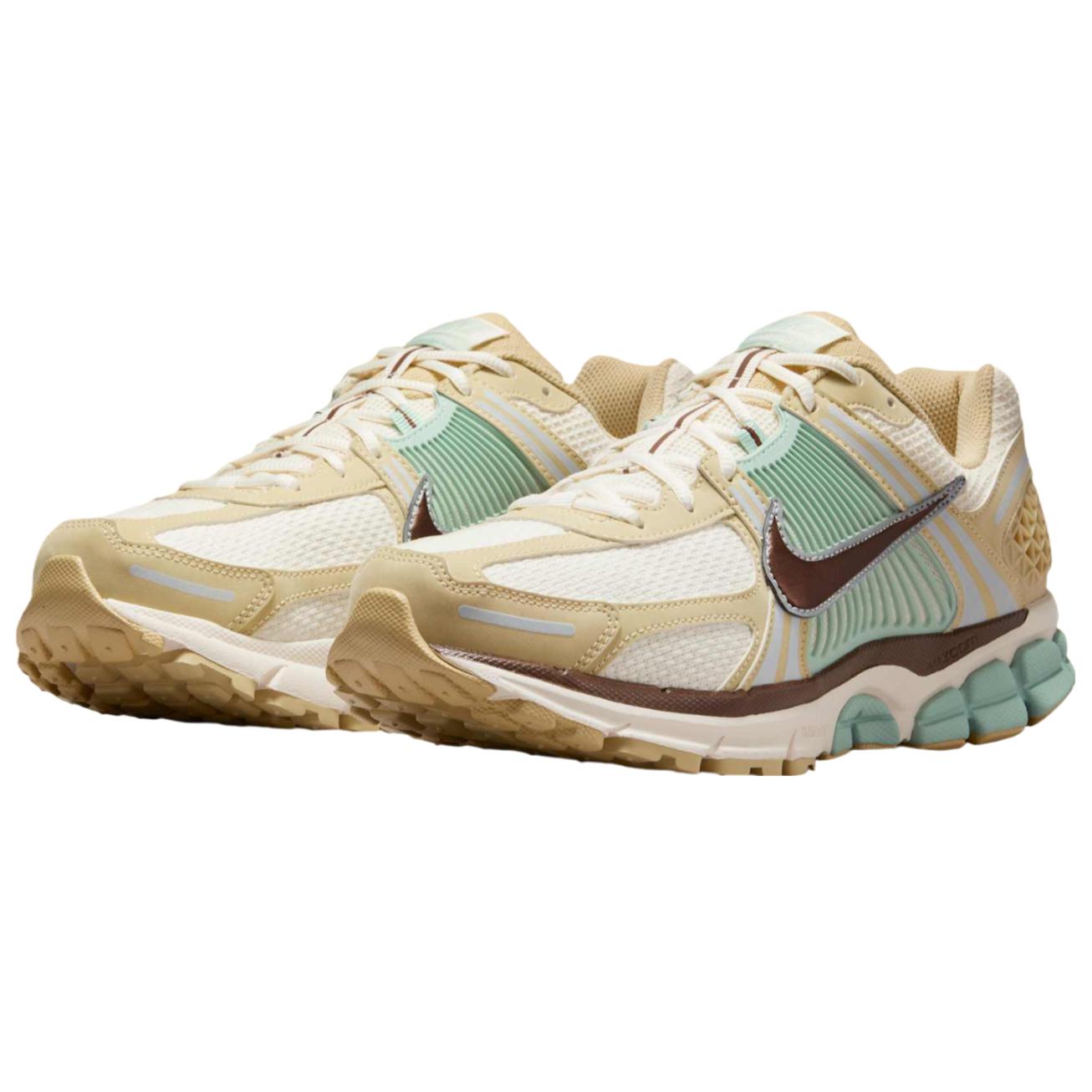 Nike Zoom Vomero 5 Slip Resistant Abrasion Resistant Low top Running Shoes Unisex Beige Brown