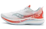Saucony Endorphin Speed 2 Synthetic Leather Cushioning Slip Resistant Low top Carbon Plate Running Shoes Unisex