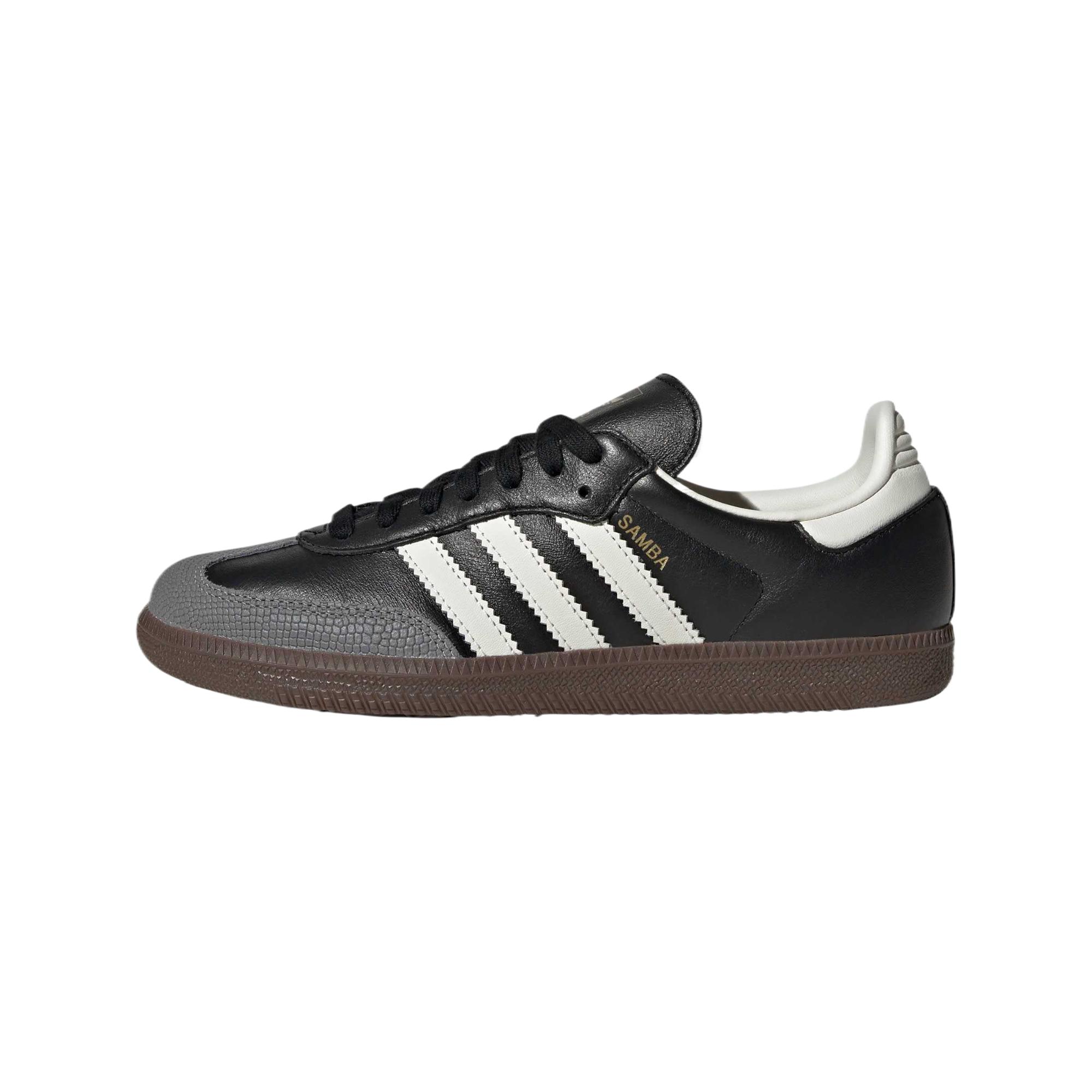 Samba Wmns Adidas Originals Og 'Black Off White Snakeskin' Women's