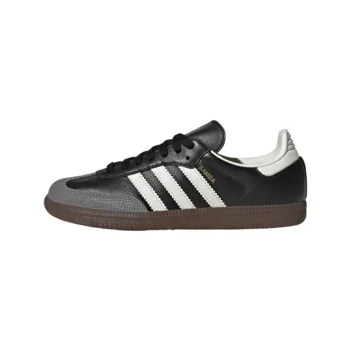 Samba Wmns Adidas Originals Og 'Black Off White Snakeskin' Women's