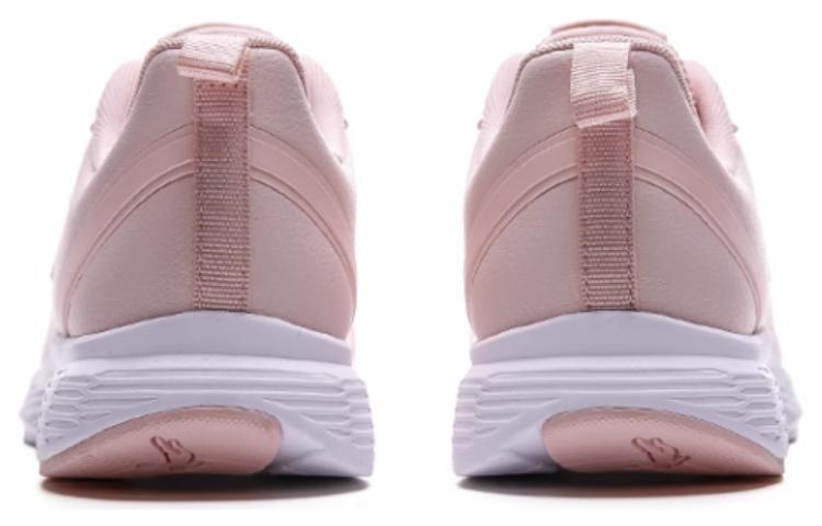 QIAODAN Comfortable Cushioning Slip Resistant Lightweight Low top Running Shoes Women’s Seashell Pink