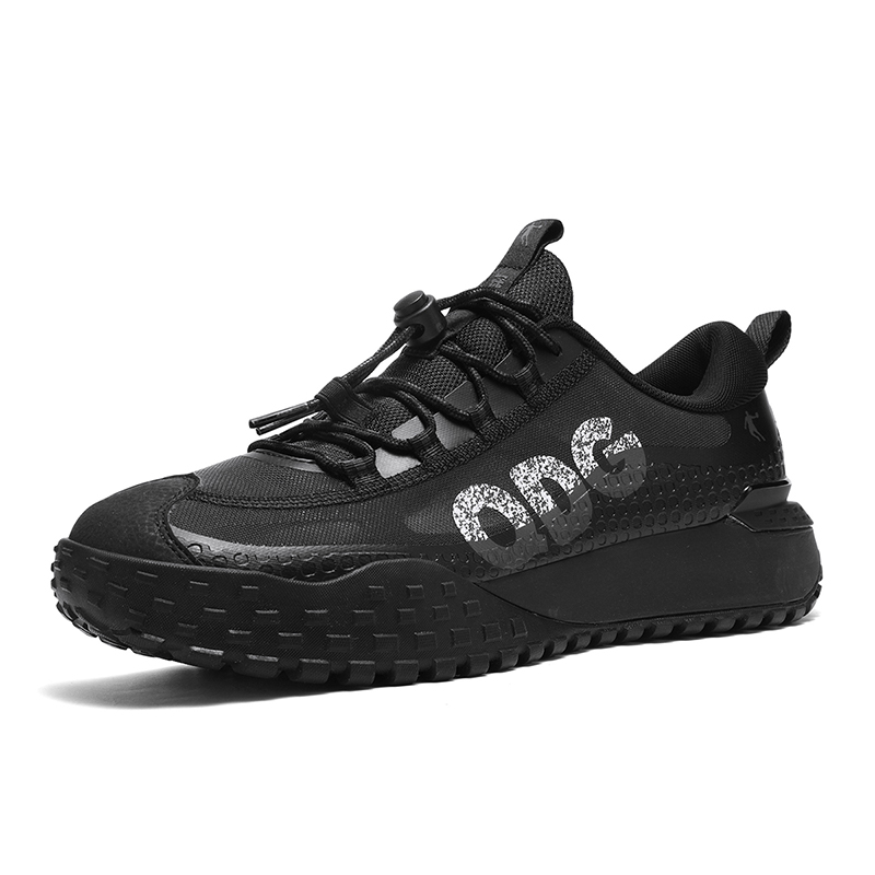 QIAODAN Exploration Low top Running Shoes Men’s Black Gray