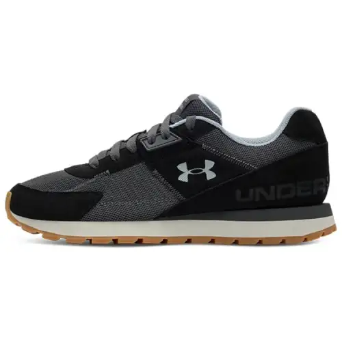 Under Armour Essential Abrasion Resistant Low top Casual City Commuting Running Shoes Men's Black