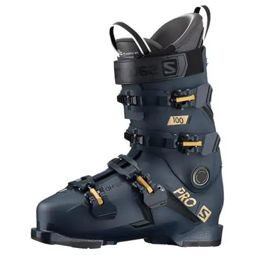 SALOMON Abrasion Resistant High top Outdoor Shoes Women's Dark Blue